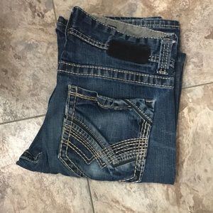 MENS buckle jeans